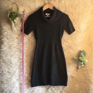 NWOT Ann Taylor Loft Cowl Neck Sweater Dress SP